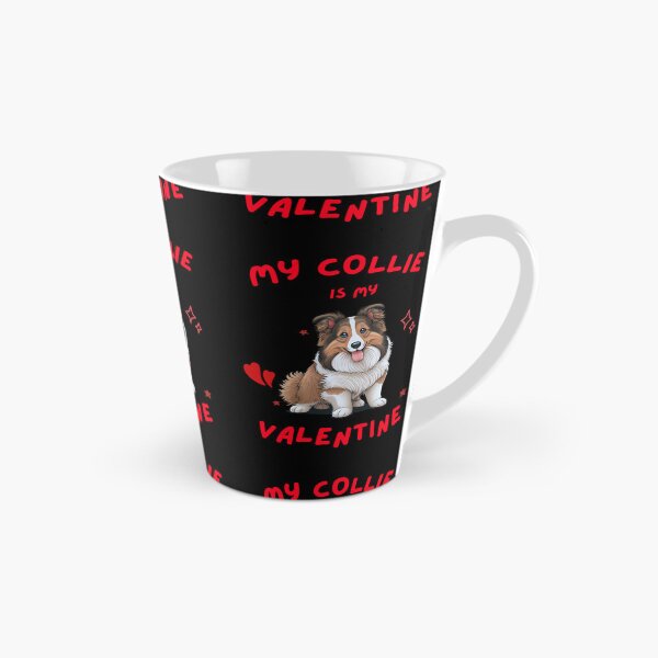 Item preview, COLLIE IS MY VALENTINE Midjourney AI Artwork designed and sold by davidjulie.