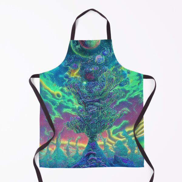 Item preview, Cosmic Vision Artwork - Green Skies designed and sold by Mindscyther.