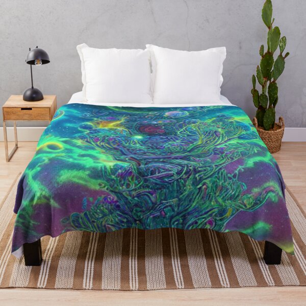 Item preview, Cosmic Vision Artwork - Green Skies designed and sold by Mindscyther.