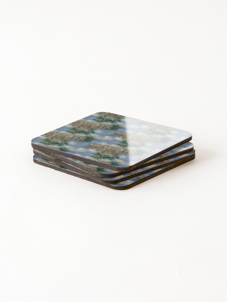 Thumbnail 4 of 5, Coasters (Set of 4), Spring Floral Renaissance designed and sold by ArtificialCraft.