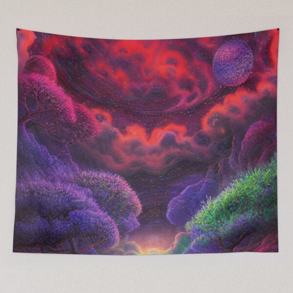 Item preview, Cosmic Vision Artwork - Astral Valley designed and sold by Mindscyther.