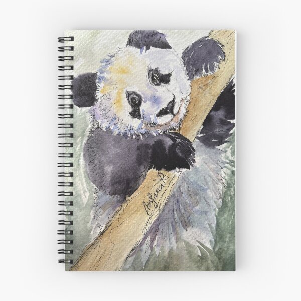 Item preview, Panda bear days  designed and sold by AnjuPaintings.