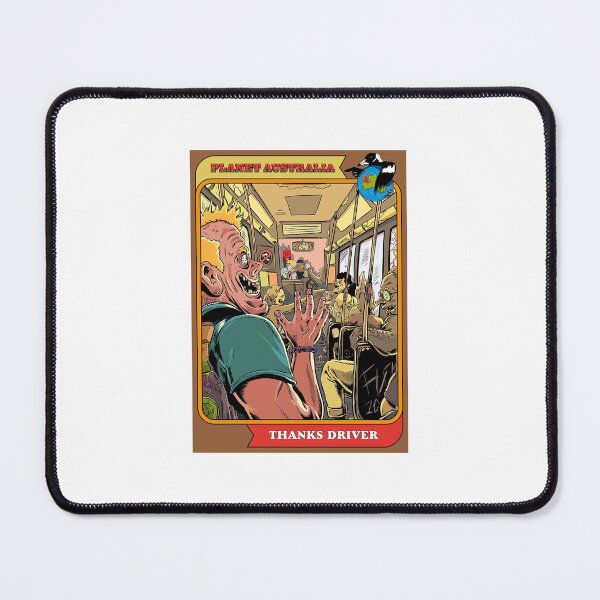 Aperçu de l'œuvre Merci Driver Card - Planet Australia créée et vendue par ReidDesign.