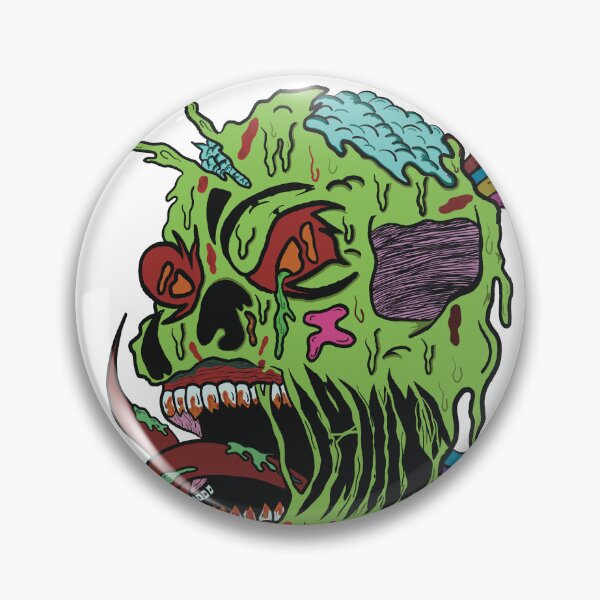 Item preview, Toxic Waste Skull Skills designed and sold by Inx Artworks.