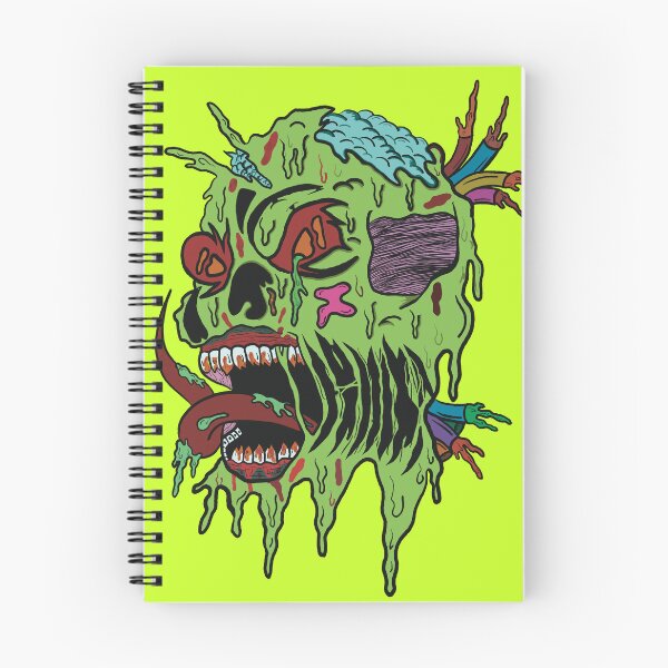 Item preview, Toxic Waste Skull Skills designed and sold by Inx Artworks.