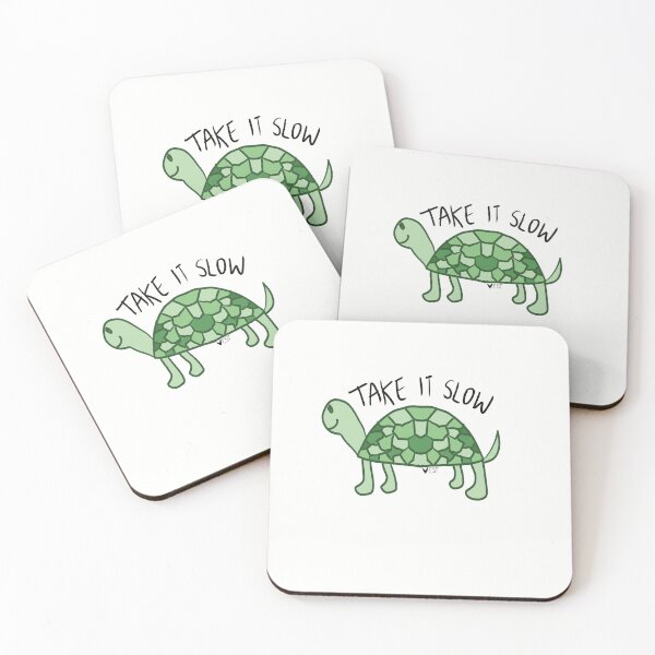 Item preview, Take It Slow Turtle  designed and sold by GroovyVibesArt.