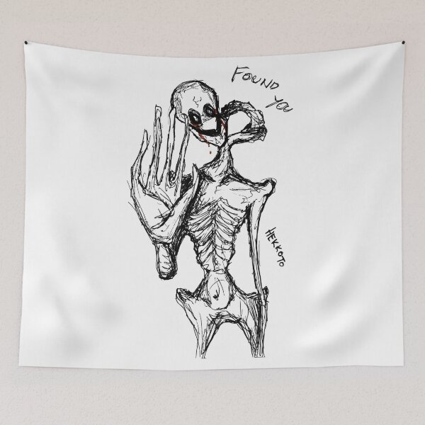 Item preview, Found you monster creepy horror designed and sold by Hekkoto.