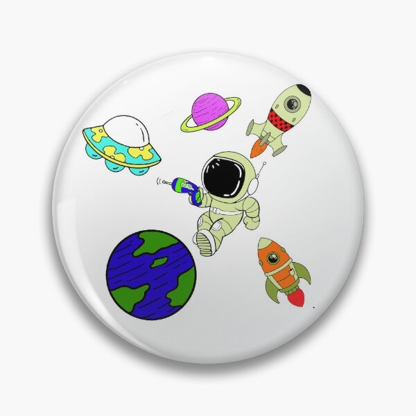 Item preview, astronot doodle designed and sold by Angga Syawaludin.