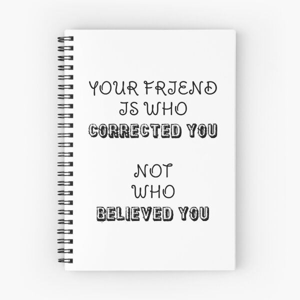 Item preview, An Arabic Quote: Your Friend Is Who Corrected You Not Who Believed You designed and sold by IntoitSales.