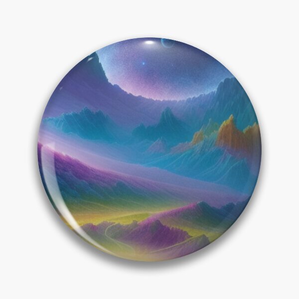 Item preview, Astral Plane Art - Cosmic Valley designed and sold by Mindscyther.