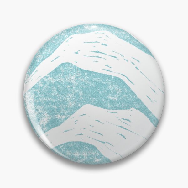 Item preview, Linocut Mountain in Frost designed and sold by RustyLazor.