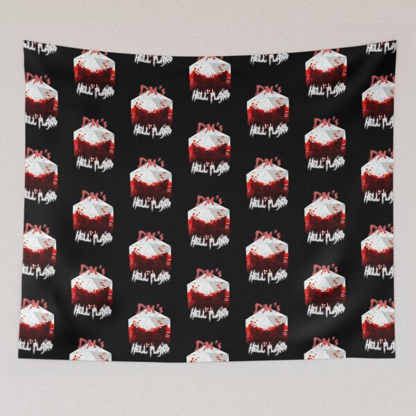 Item preview, DM's Hell Plans, Bloody D20 Dice designed and sold by NicholiCosplay.