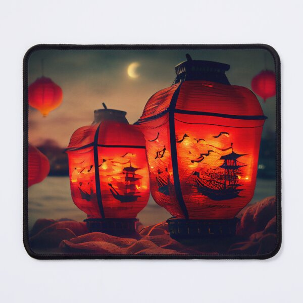 Item preview, Magical Chinese Lanterns - Nighttime Release designed and sold by LukeAiWalker.