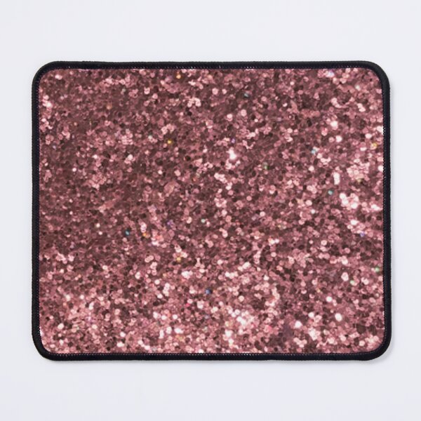 Artikelvorschau, Rose Gold Pink Illusion Print Bling Konfetti Quadrat entworfen und verkauft von kattakitty.