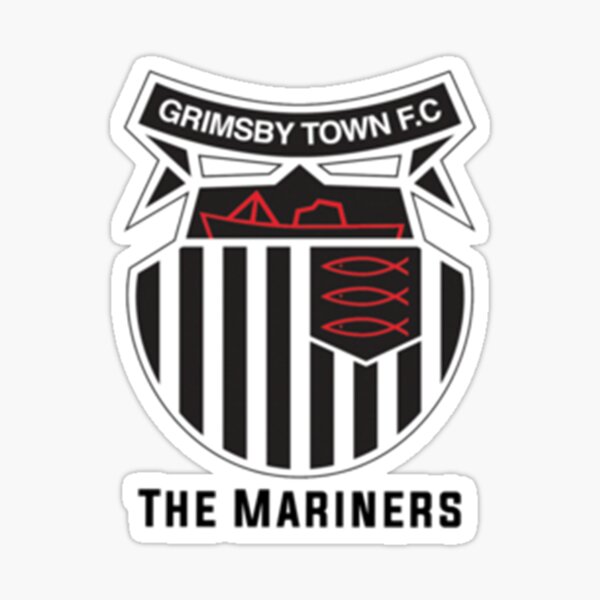 "Grimsby Town [the mariners] " Sticker for Sale by chevychases Redbubble