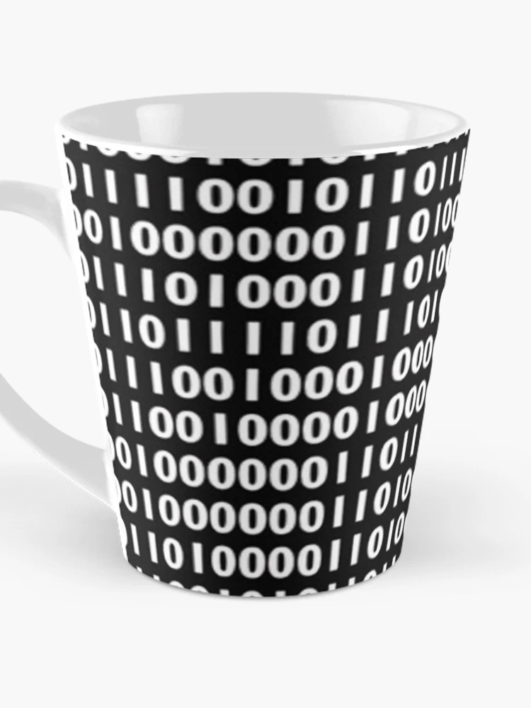 Thumbnail 3 of 4, Coffee Mug, Software Computer Binary Language Programmer Coder Developer AI Artwork - Software designed and sold by coolkiwie.