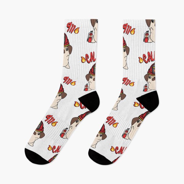 Item preview, Funny Pug Firefighter designed and sold by Pet Station.