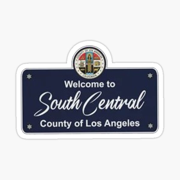thumbnail image 2 of South Central Los Angeles Sticker - Cholo Street LA Slauson Crenshaw Compton Watts Graffiti Decal 2 of 13