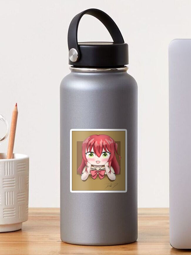Aperçu 1 sur 3. Sticker avec l'œuvre Chibi Ikuyo en boite créée et vendue par Sleepy-Chibi-zz.