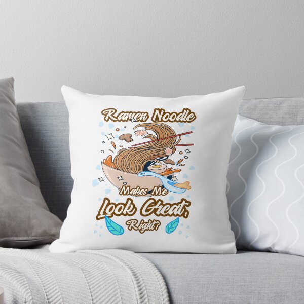 Item preview, The Great Ramen Funny Saying Noodle Soup Makes Me Beautiful designed and sold by vibeno1.