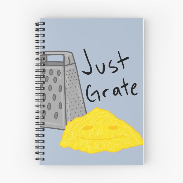 Item preview, "Just Grate" (with cheese) designed and sold by stickerbyginger.