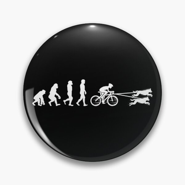 Item preview, Bikejoring DogScooting Dog Sport Bike Bicycle Evolution designed and sold by CuteDesigns1.