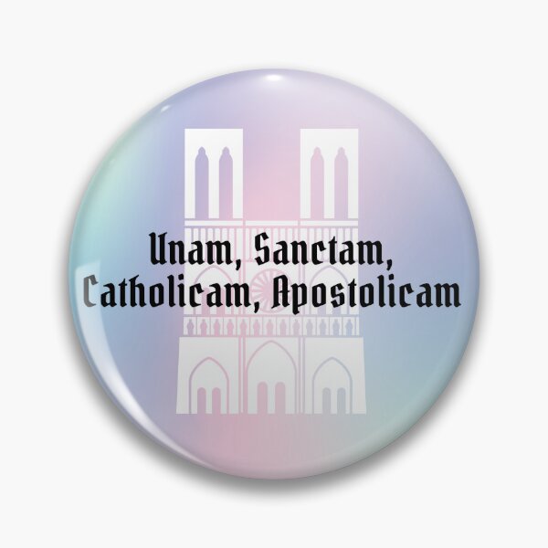 Item preview, One, Holy, Catholic, Apostolic  designed and sold by CatholicSeoul.
