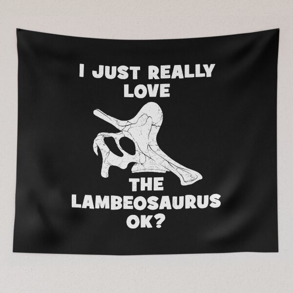 Item preview, Lambeosaurus fossil skull designed and sold by NicGrayGraphic.