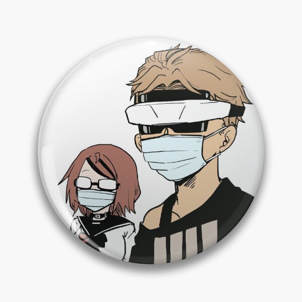 Item preview, Takumi and Misaki Mask Up Dead Mount Death Play Inspired designed and sold by studiodotprints.