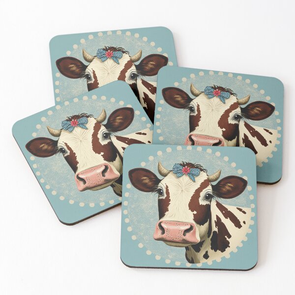 Item preview, Lovely cow with a bow designed and sold by DenisAgati.