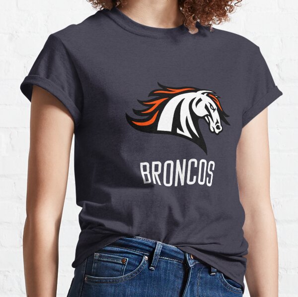 Bronco Nation Mile High Football Denver Broncos Slogan T-Shirt - T-shirts  Low Price