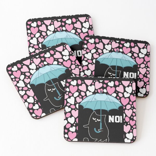 Item preview, Here's a Cute Sad Kitty Cat Saying No to Valentines Day designed and sold by Xx4thseasonxX.