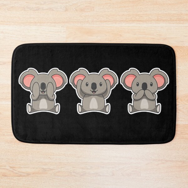 Item preview, Three Koalas, see no evil, hear no evil, speak no evil designed and sold by ondrejcreates.