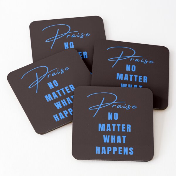Item preview, Praise No Matter What Happens the book, black and blue designed and sold by Gina Jenkins.
