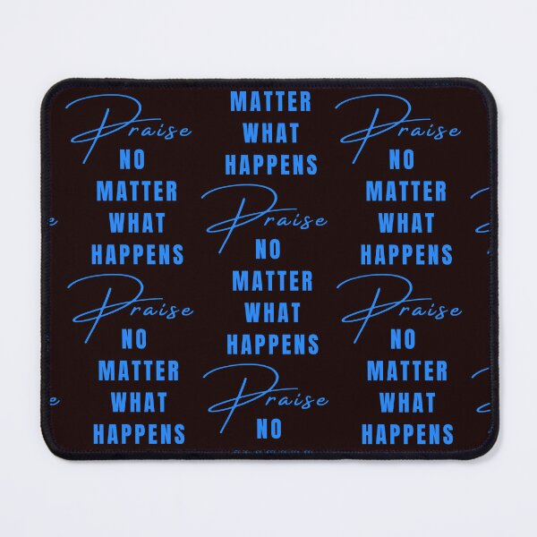 Item preview, Praise No Matter What Happens the book, black and blue designed and sold by Gina Jenkins.