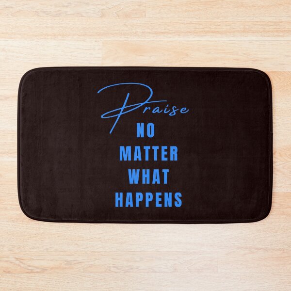 Item preview, Praise No Matter What Happens the book, black and blue designed and sold by Gina Jenkins.