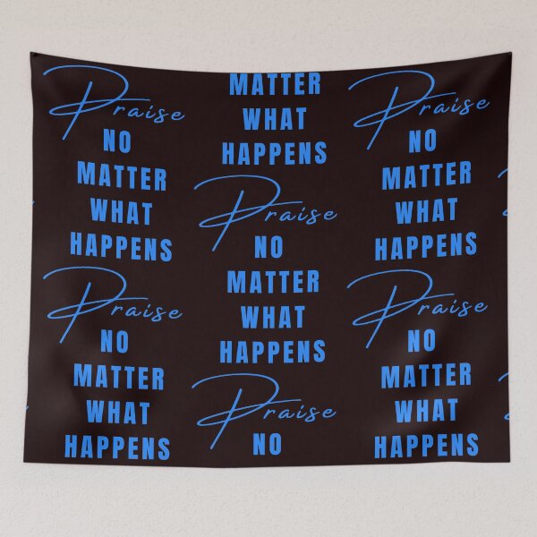 Item preview, Praise No Matter What Happens the book, black and blue designed and sold by Gina Jenkins.