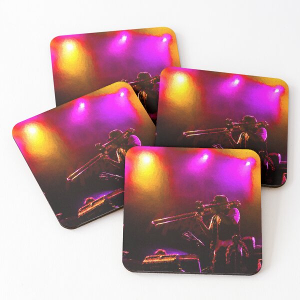 Item preview, Jazz Trio - Musical Capriccio in Purple and Yellow designed and sold by Georgia Mizuleva.