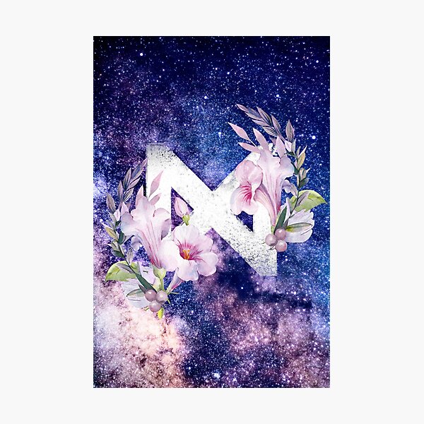 Item preview, Monsta X Galaxy Flowers designed and sold by rokku-chan.