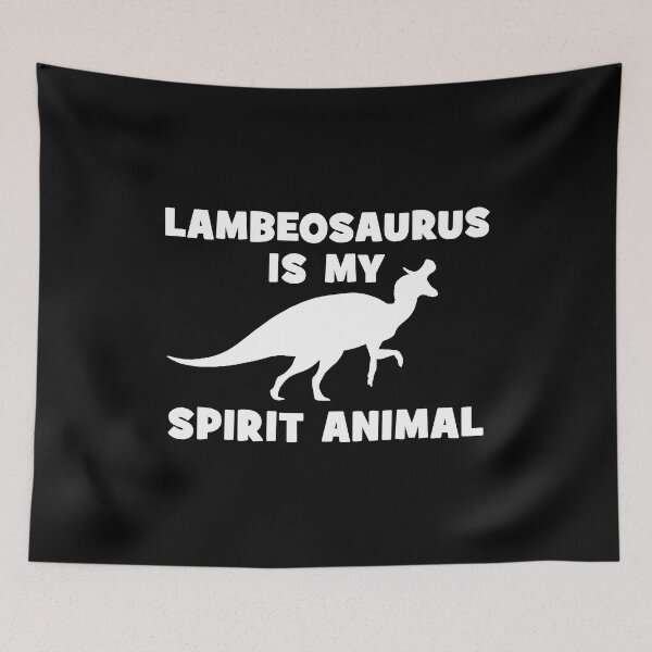 Item preview, Lambeosaurus is my spirit animal designed and sold by NicGrayGraphic.