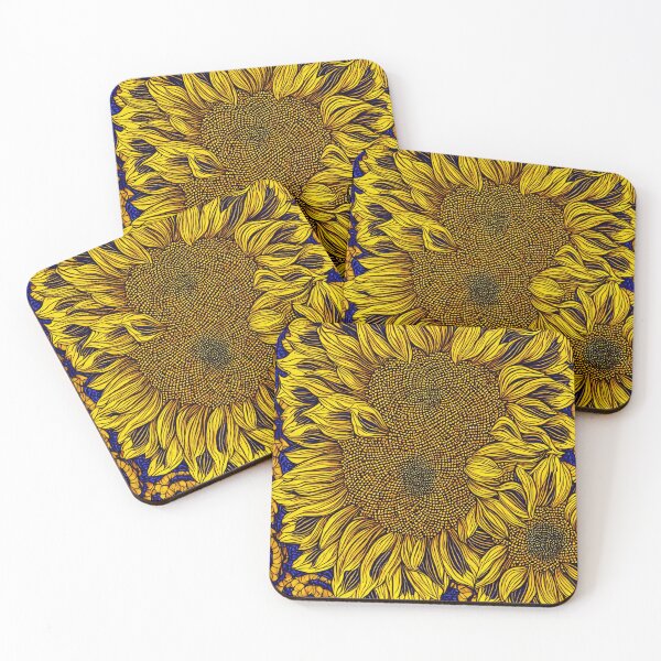 Item preview, Golden Mandala Sunflower | Intricate Patterns designed and sold by funnyhalloween.