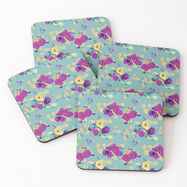 Item preview, Purple and yellows roses  designed and sold by MIGSZ.