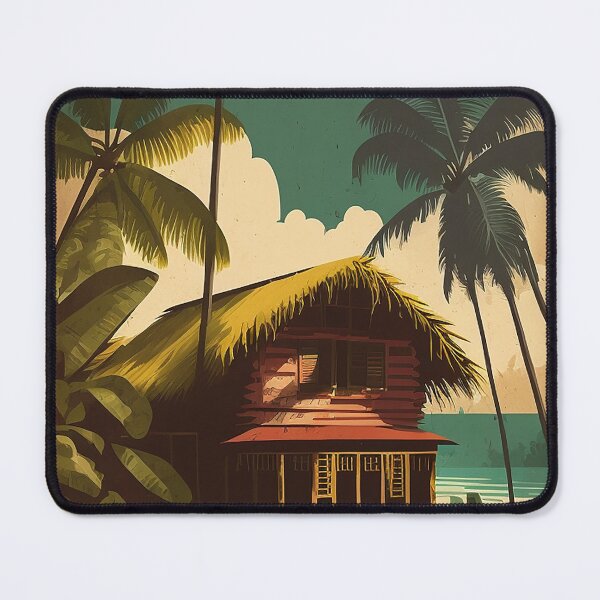 Item preview, Maui Island Hawaii Vintage Travel Art Poster designed and sold by OldTravelArt.