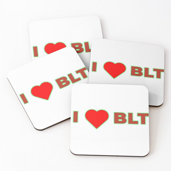 Item preview, I <3 BLT  white  designed and sold by MeditationMind.