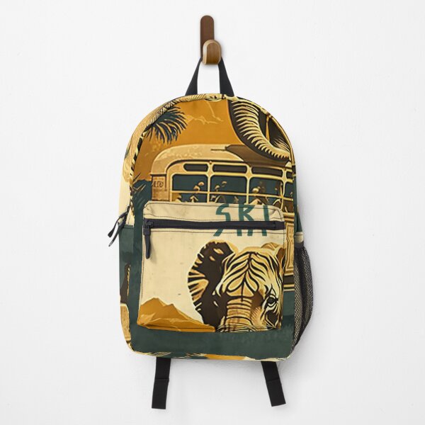 Item preview, Sri Lanka Safari Vintage Travel Art Poster designed and sold by OldTravelArt.