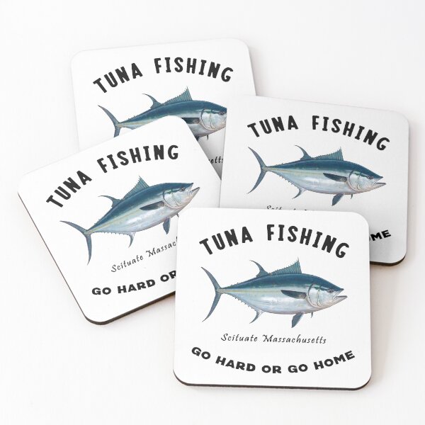 Item preview, Tuna Fishing - Scituate Massachusetts - Go Hard or Go Home designed and sold by NewNomads.