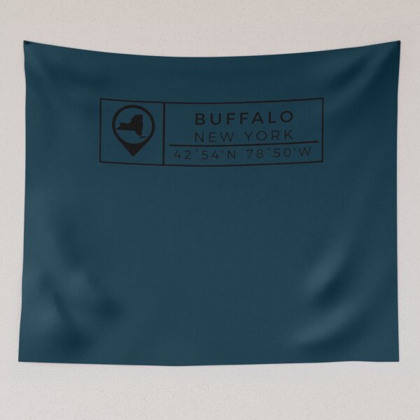 Item preview, Buffalo New York  designed and sold by SweetWildDesign.