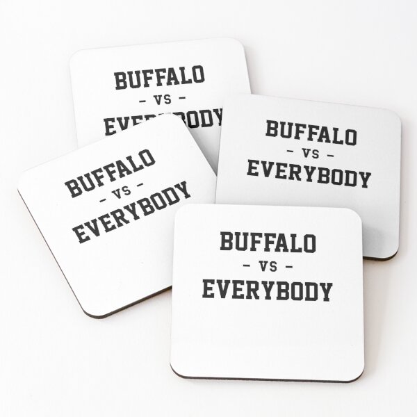 Item preview, Buffalo vs Everybody  designed and sold by SweetWildDesign.