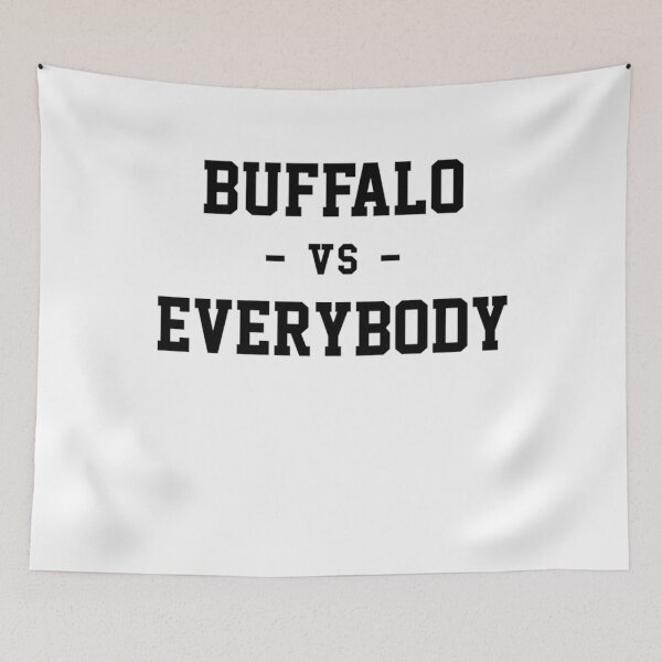 Item preview, Buffalo vs Everybody  designed and sold by SweetWildDesign.