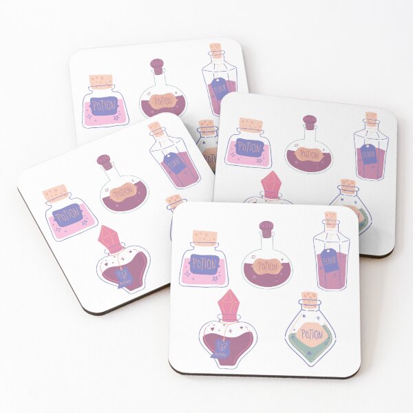 Item preview, Pink potions and elixirs designed and sold by CSDesignandGift.